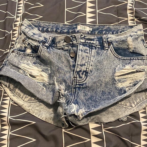 Tobi Jean shorts size 27 - Picture 1 of 3